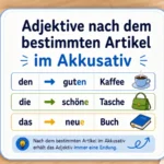 Adjektive nach dem bestimmten Artikel im Akkusativ - Grammatik A2