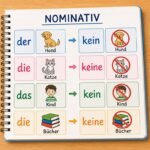 Lernkarten zu kein und keine im Nominativ