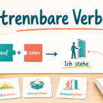 Trennbare Verben einfach erklaert fuer Deutschlernende
