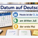 Datum auf Deutsch einfach erklärt