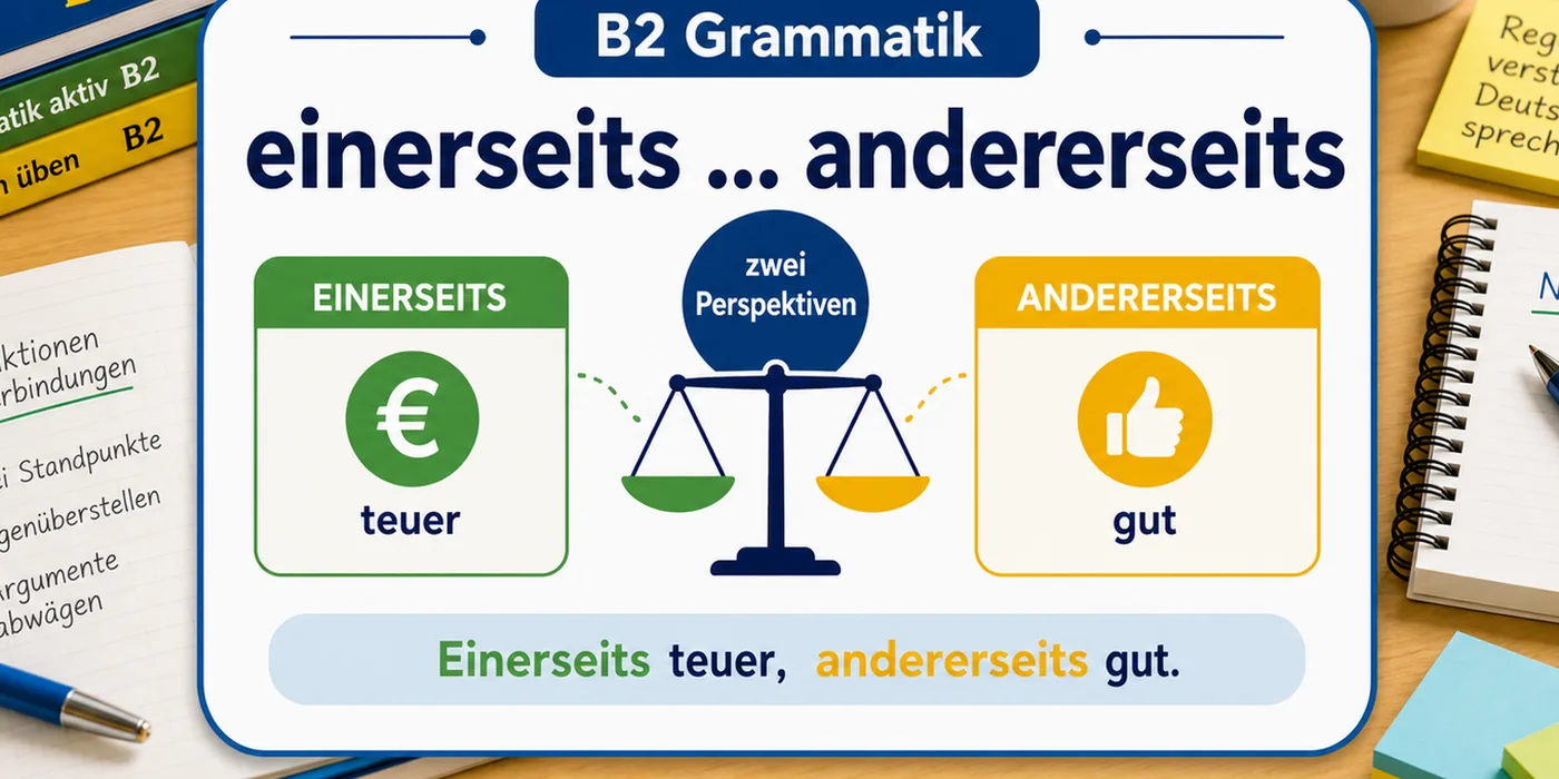 Beispiele zu einerseits ... andererseits
