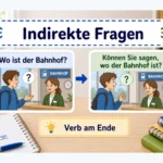Indirekte Fragen einfach erklärt