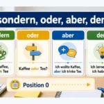 sondern, oder, aber, denn einfach erklärt
