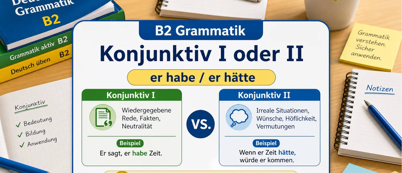 Regel zu Konjunktiv I oder Konjunktiv II