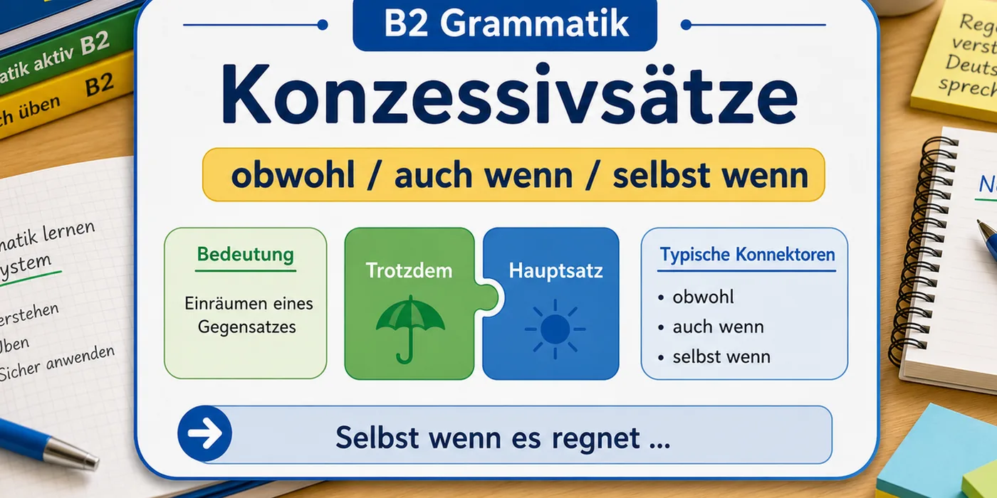 Beispiele zu Konzessivsätze