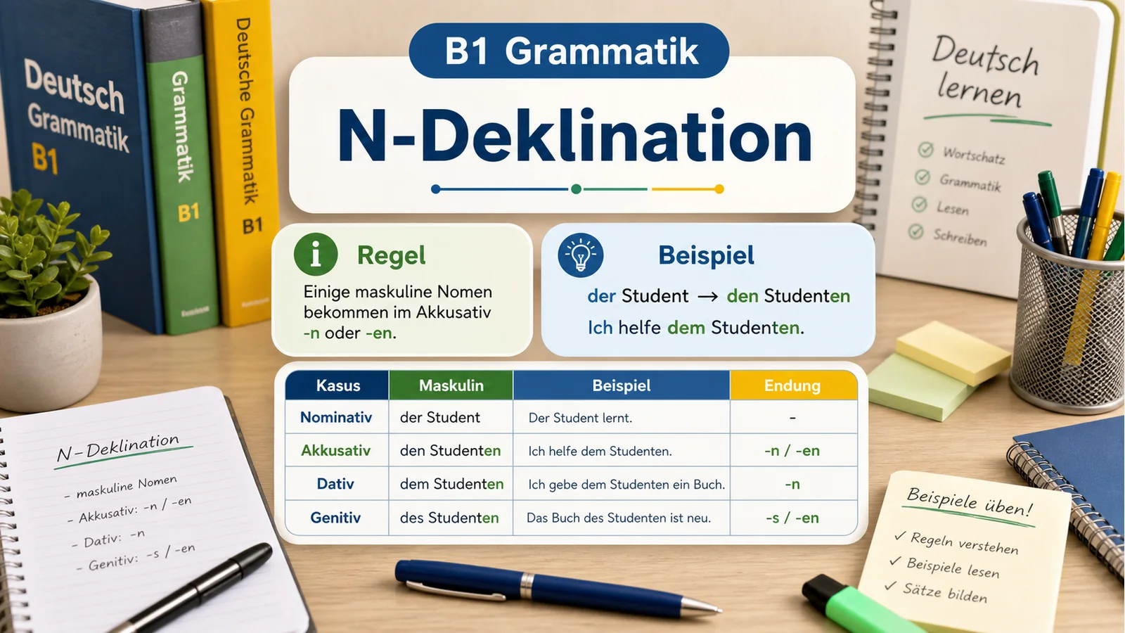 N-Deklination hero einfach erklärt