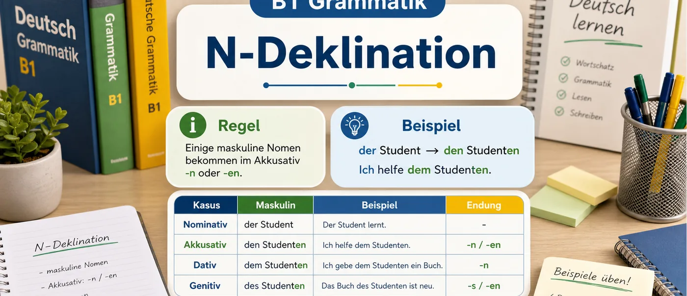 Regel zu N-Deklination