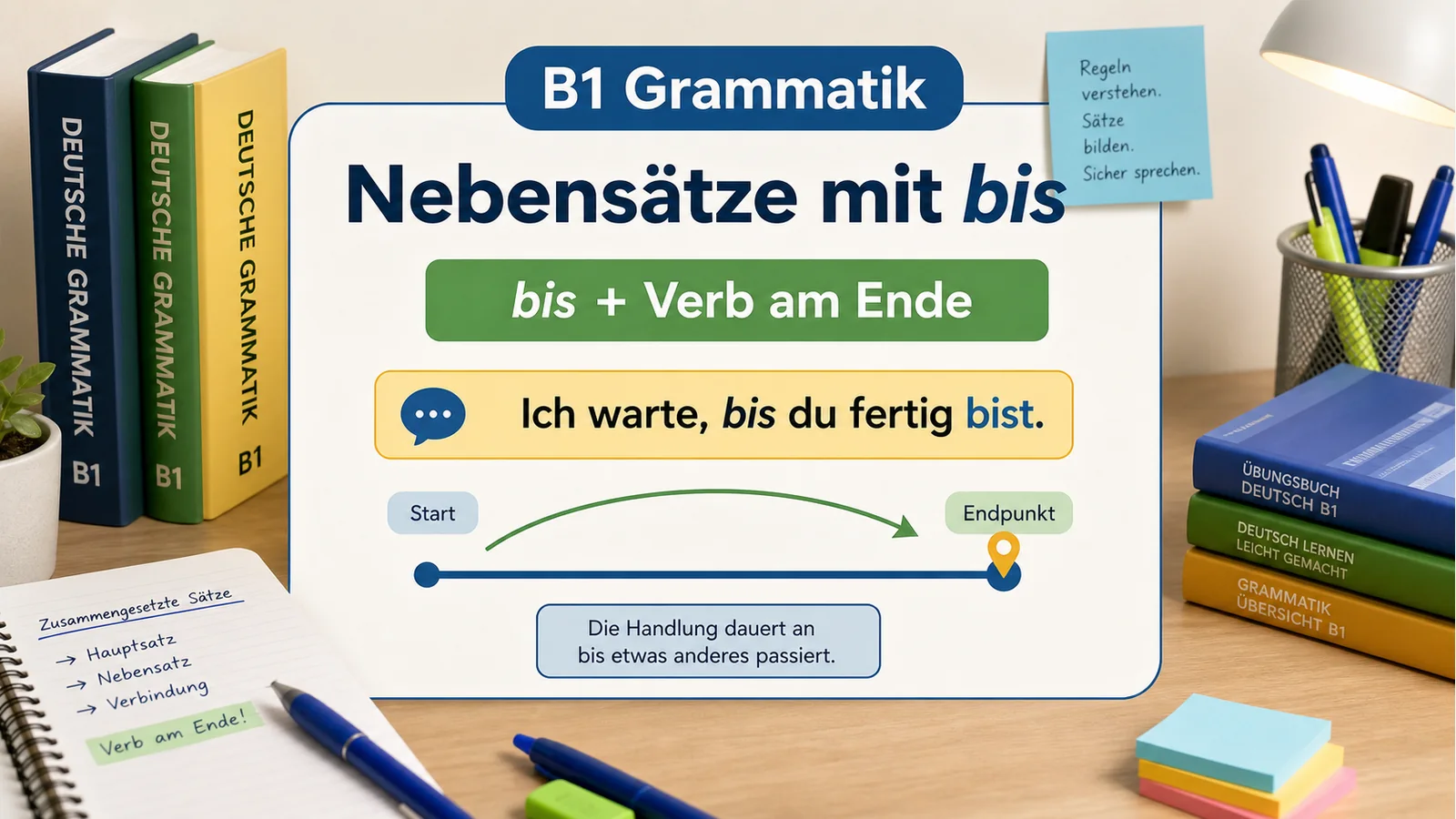 Nebensätze mit bis einfach erklärt