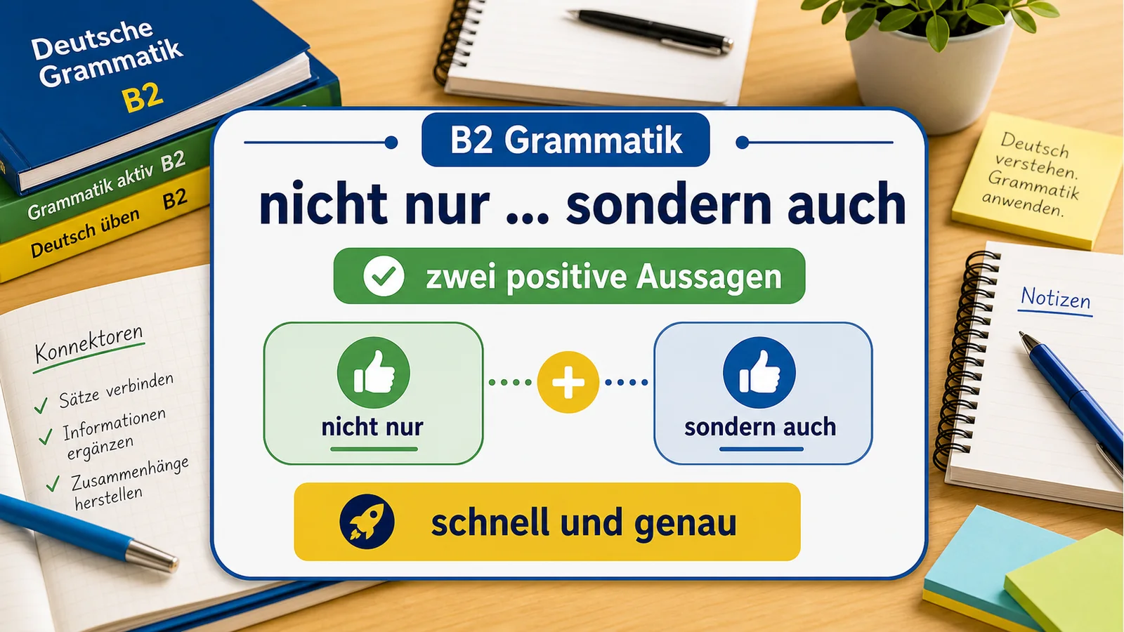nicht nur ... sondern auch hero einfach erklärt