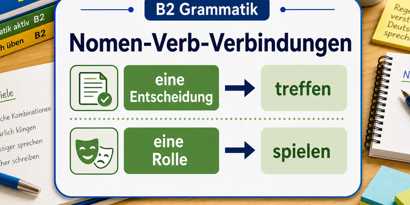 Beispiele zu Nomen-Verb-Verbindungen