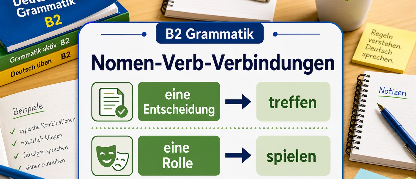 Regel zu Nomen-Verb-Verbindungen
