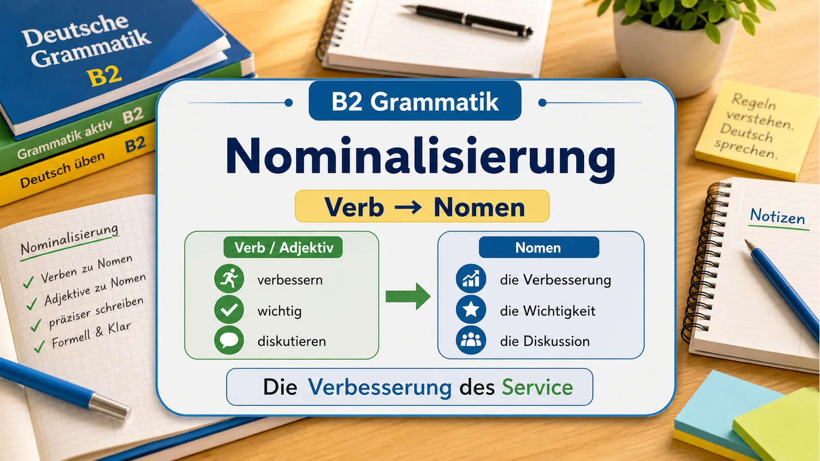 Nominalisierung einfach erklärt