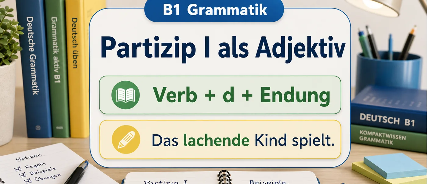 Regel zu Partizip I als Adjektiv