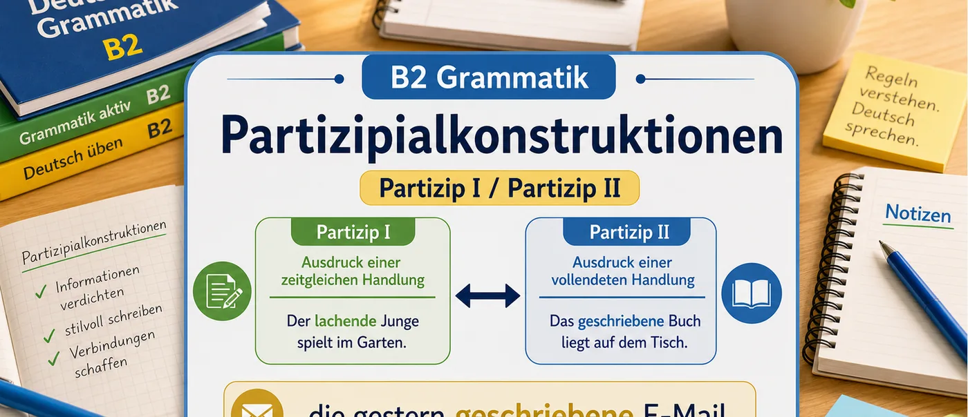 Regel zu Partizipialkonstruktionen