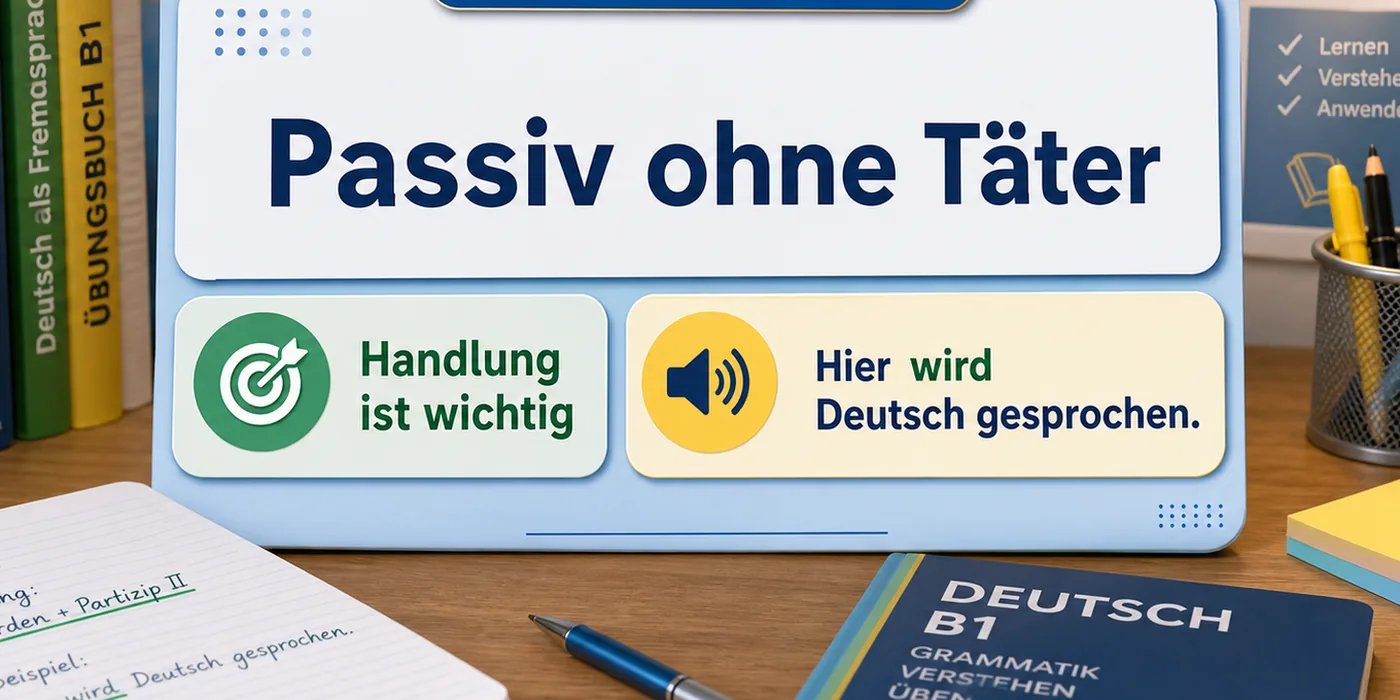 Beispiele zu Passiv ohne Täter