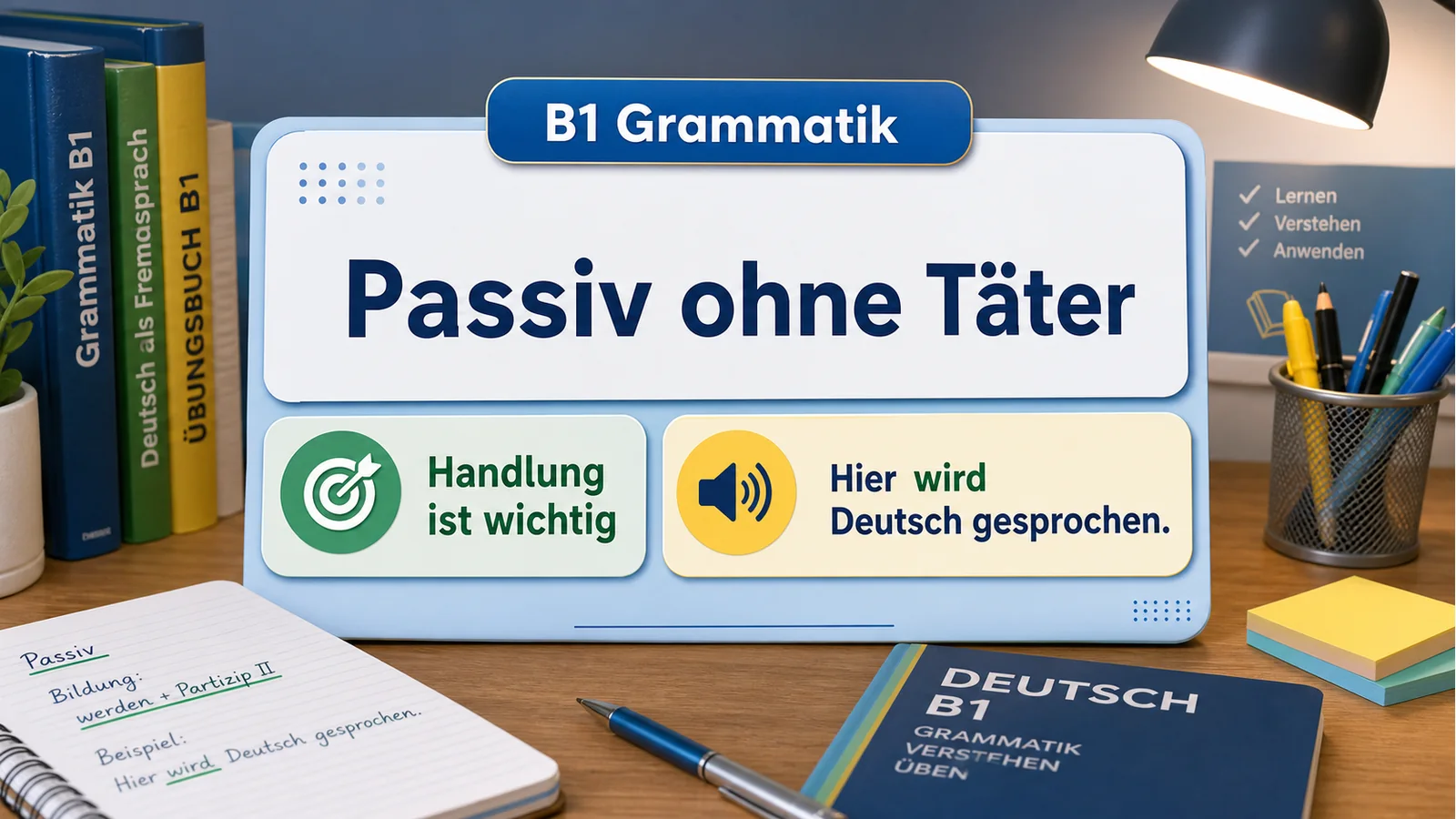 Passiv ohne Täter hero einfach erklärt