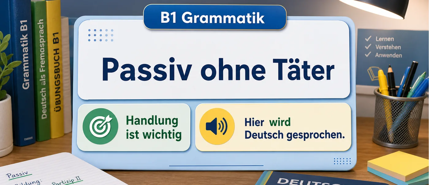 Regel zu Passiv ohne Täter