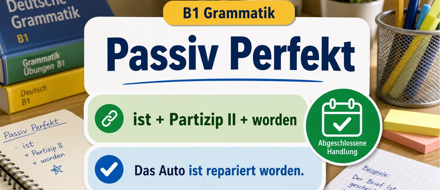 Regel zu Passiv Perfekt