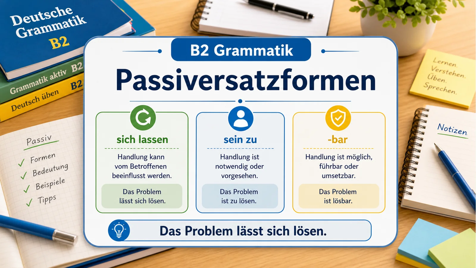 Passiversatzformen hero einfach erklärt