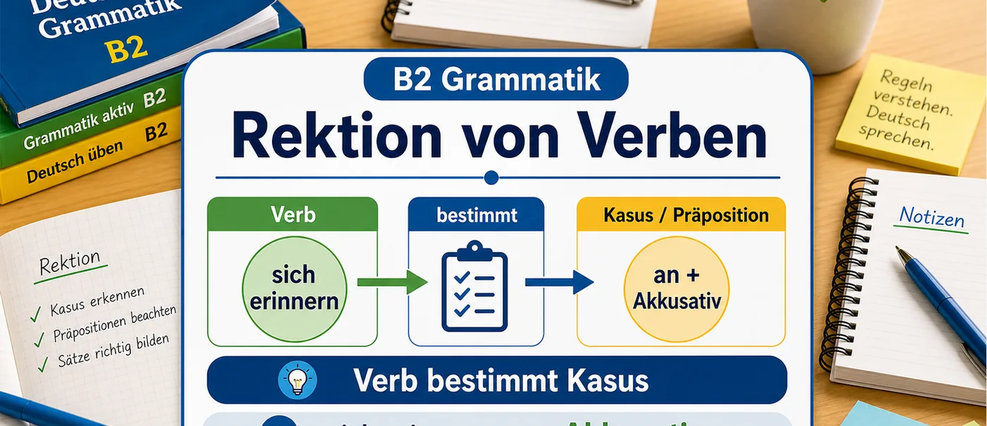 Regel zu Rektion von Verben