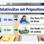 Relativsätze mit Präpositionen einfach erklärt