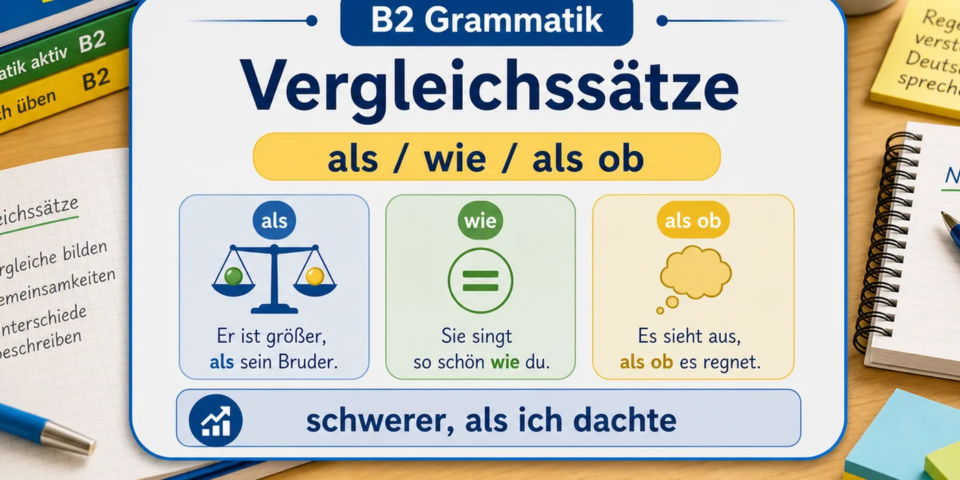 Beispiele zu Vergleichssätze
