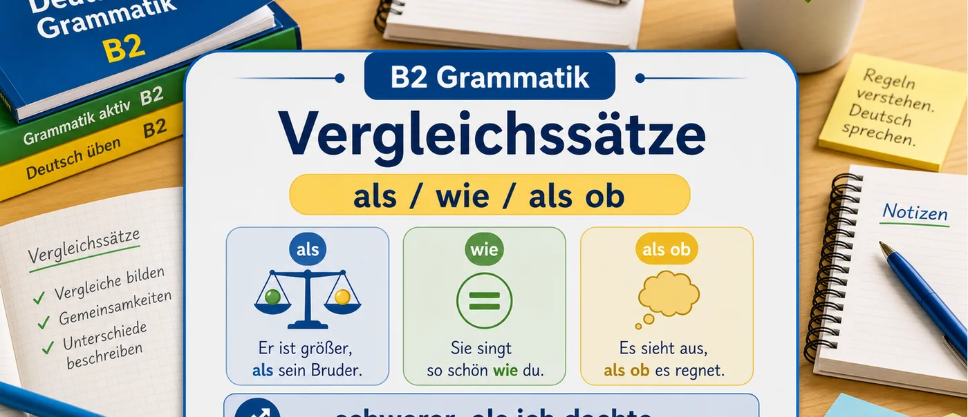 Regel zu Vergleichssätze