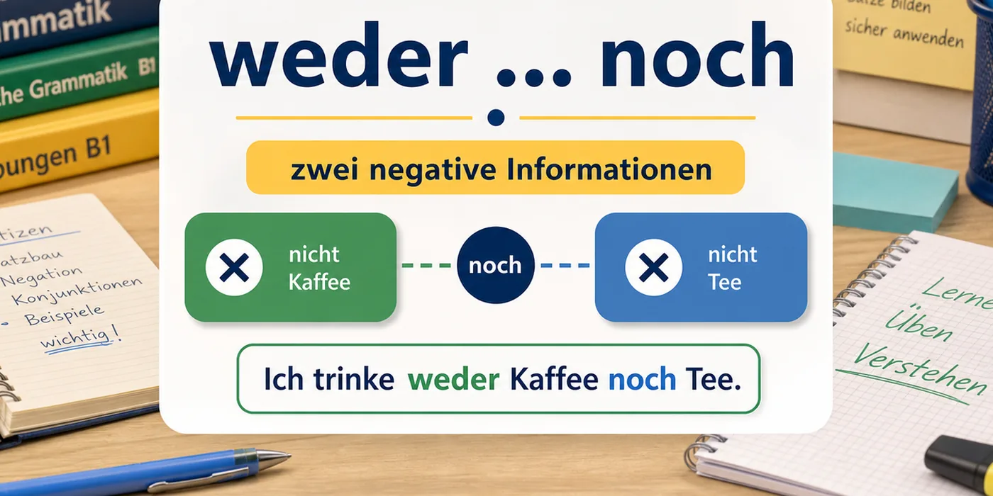 Beispiele zu weder ... noch