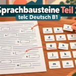 Sprachbausteine Teil 2 – telc Deutsch B1: Lückentext mit Wortbank von a bis o