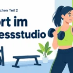 telc B1 Sprechen Teil 2: Sport im Fitnessstudio – zwei Aufgaben mit Lösungen