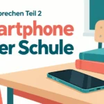 telc B1 Sprechen Teil 2: Smartphone in der Schule – zwei Aufgaben mit Lösungen