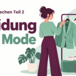 telc B1 Sprechen Teil 2: Kleidung und Mode – zwei Aufgaben mit Lösungen