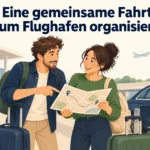 Eine gemeinsame Fahrt zum Flughafen organisieren – B1 gemeinsam etwas planen