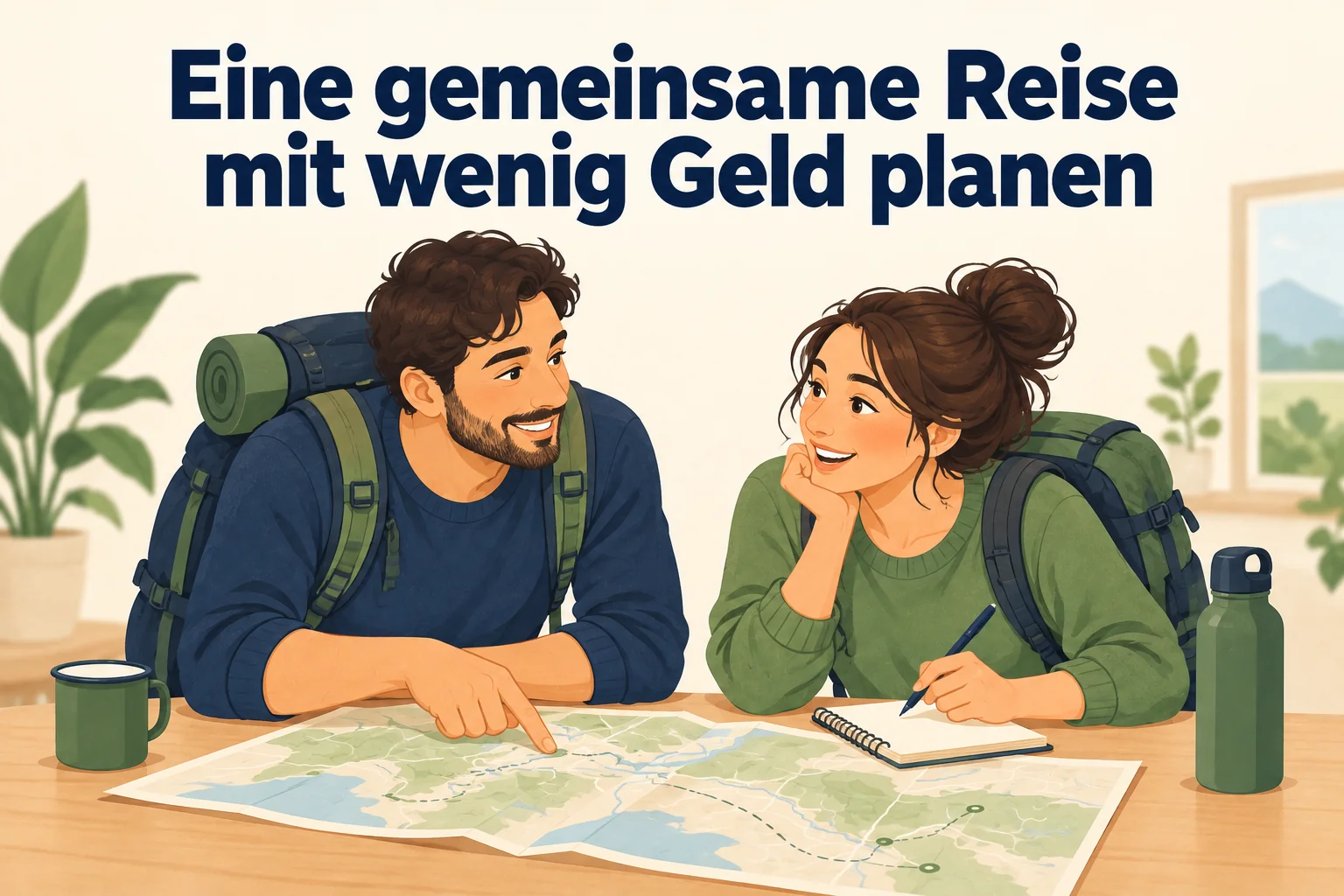 Eine gemeinsame Reise mit wenig Geld planen – B1 gemeinsam etwas planen