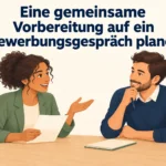 Eine gemeinsame Vorbereitung auf ein Bewerbungsgespräch planen – B1 gemeinsam etwas planen