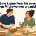 Eine kleine Feier für einen neuen Mitbewohner organisieren – B1 gemeinsam etwas planen
