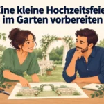Eine kleine Hochzeitsfeier im Garten vorbereiten – B1 gemeinsam etwas planen
