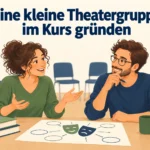 Eine kleine Theatergruppe im Kurs gründen – B1 gemeinsam etwas planen