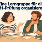 Eine Lerngruppe für die B1-Prüfung organisieren – B1 gemeinsam etwas planen