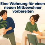 Eine Wohnung für einen neuen Mitbewohner vorbereiten – B1 gemeinsam etwas planen