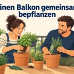 Einen Balkon gemeinsam bepflanzen – B1 gemeinsam etwas planen