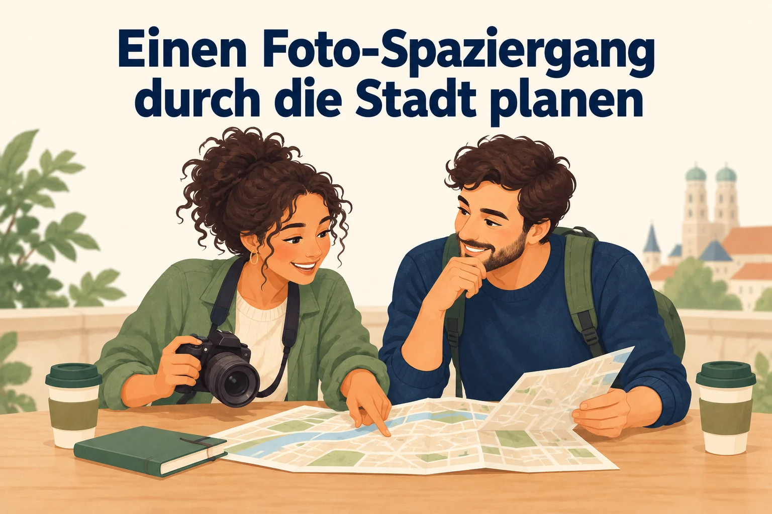 Einen Foto-Spaziergang durch die Stadt planen – B1 gemeinsam etwas planen