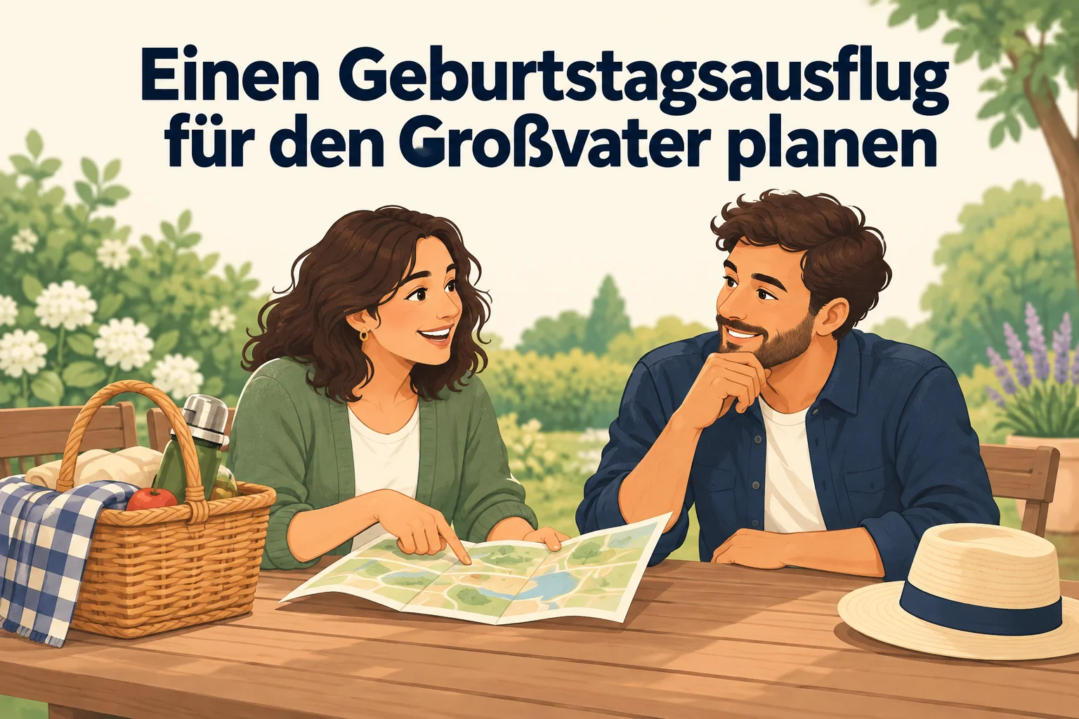 Einen Geburtstagsausflug für den Großvater planen – B1 gemeinsam etwas planen