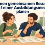 Einen gemeinsamen Besuch auf einer Ausbildungsmesse planen – B1 gemeinsam etwas planen