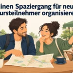 Einen Spaziergang für neue Kursteilnehmer organisieren – B1 gemeinsam etwas planen
