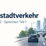 Großstadtverkehr – Goethe B2 Sprechen Teil 1